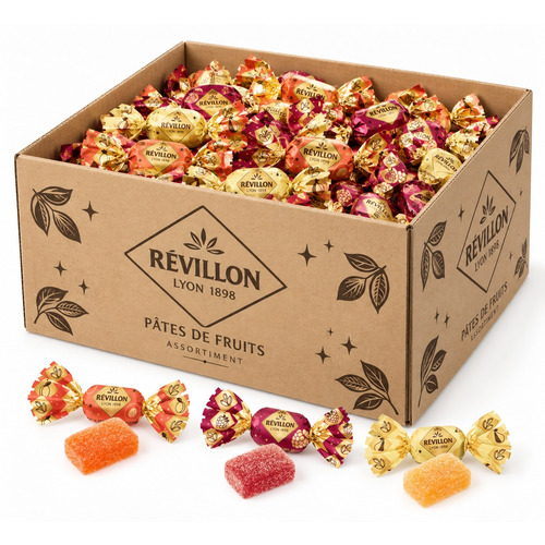 Papillotes assortiments pate de fruits 4.6kg