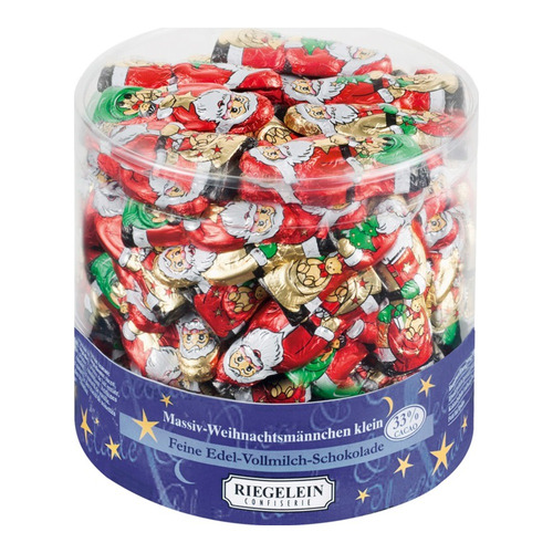 Pères Noël panachés alu lait 12,5 g vrac x 200