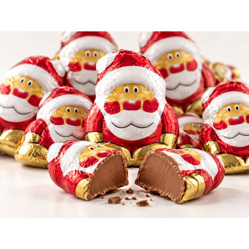 Mini pères Noël 33% - 6,25 g - 432 pièces