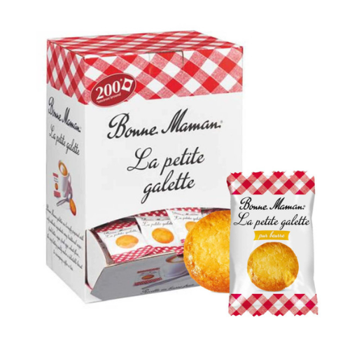 Bonne Maman Petite Galette Pur Beurre 3,5 g – Sachet individuel