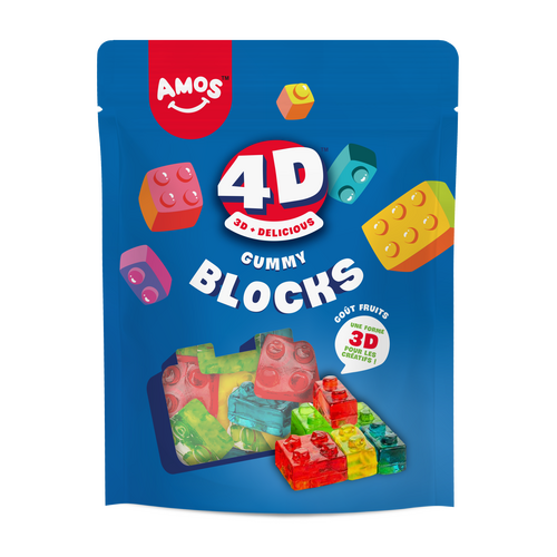 Amos Kids Blocks Lego 4D 140 g