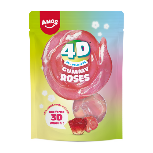 AMOS Gummy Roses 4D 120 g