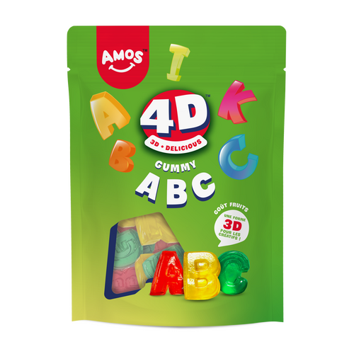 AMOS Gummy ABC 4D 120gr