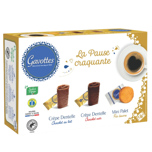 Coffret La Pause Craquante assortiment de biscuits Gavottes