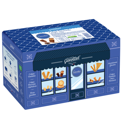 Gavottes – Coffret Crêpes Dentelle Chocolat Lait 800 g