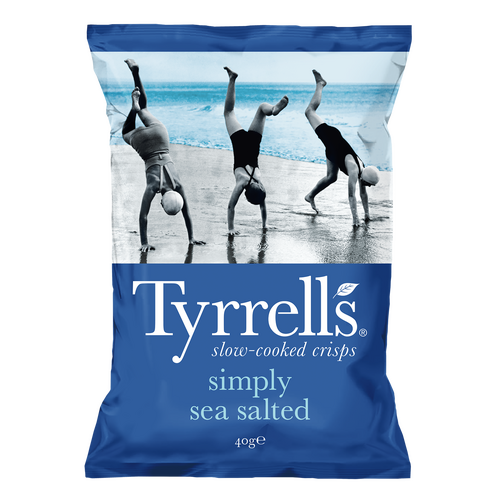 Chips légèrement salées au sel de mer 40 g Tyrrells