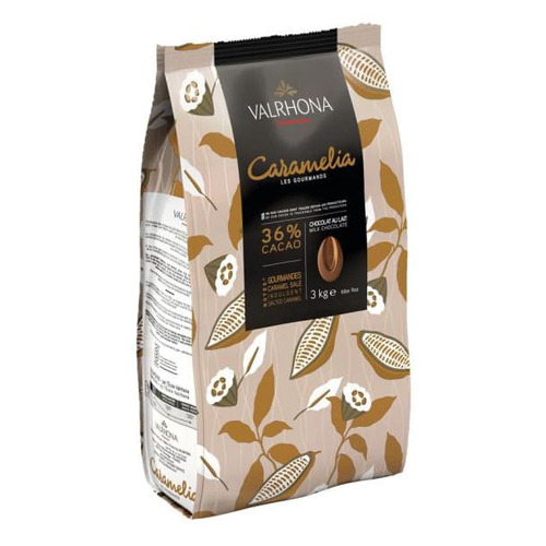 Sac de fèves Caramelia lait 36% 3kg Valrhona