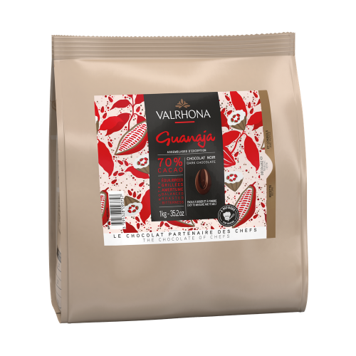 Sac de fèves Guanaja 70% 1 kg Valrhona