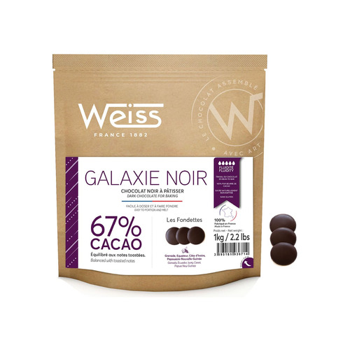 Sac de Fondettes Galaxie Noir 67% 1Kg Weiss